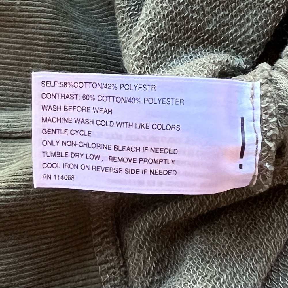 Evereve Women’s Sz S Green Pullover Sweatshirt Casandra Waffle Knit - Picture 14 of 14